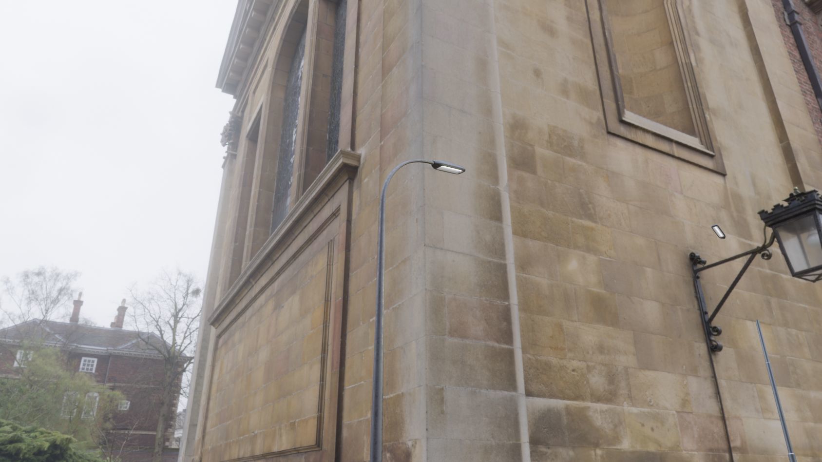 Street Light 11 version 13 6m with pole 1 Low-poly 3D model_69