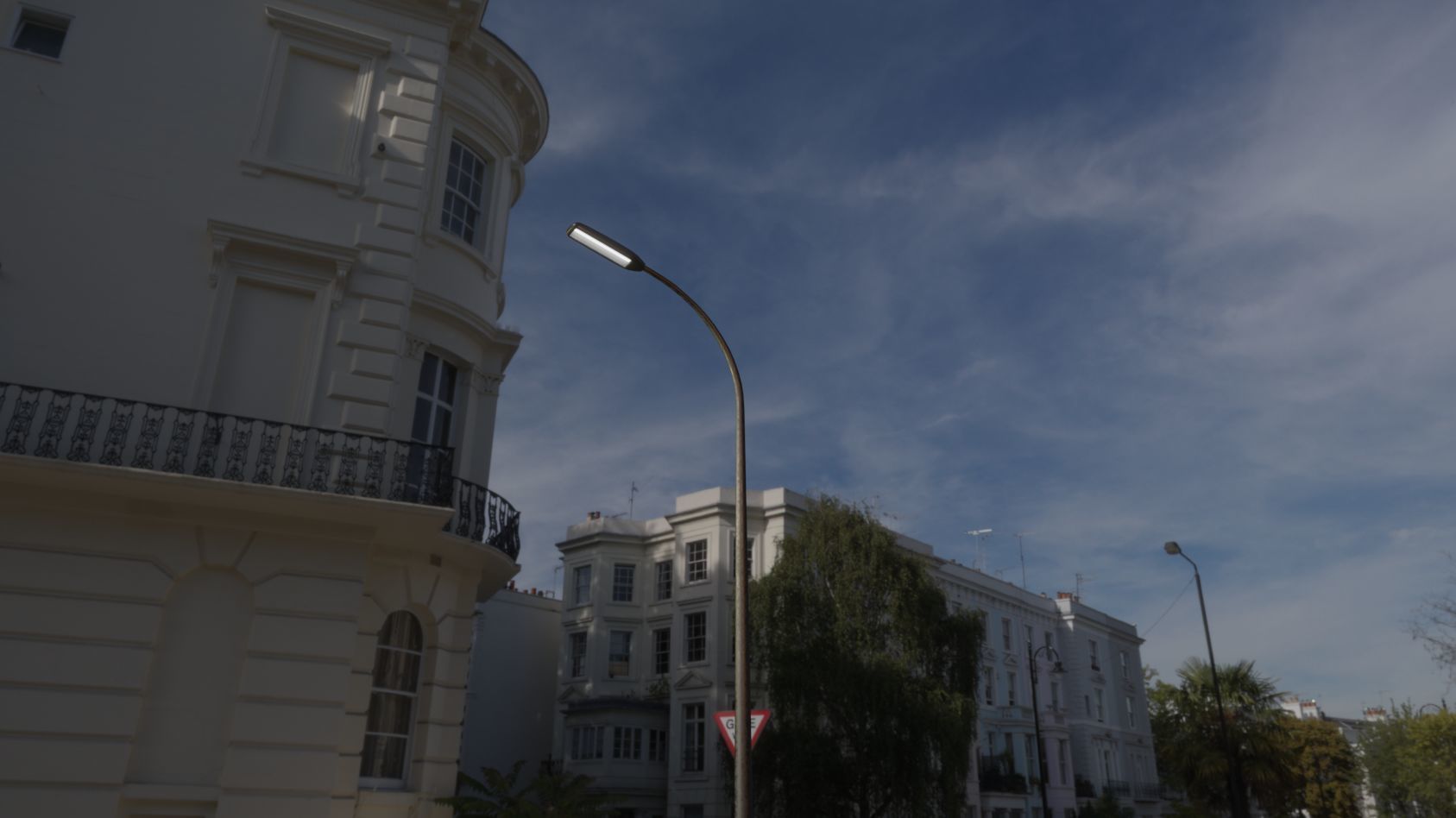 Street Light 11 version 13 6m with pole 1 Low-poly 3D model_22