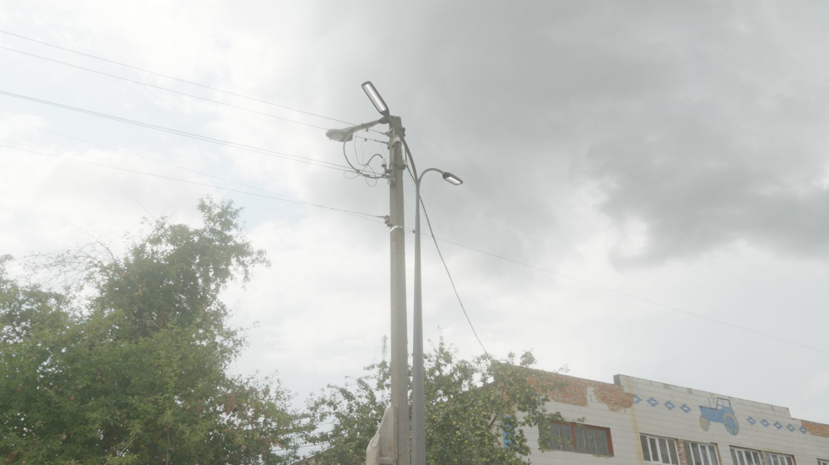 Street Light 11 version 12 6m with pole 4 Low-poly 3D model_37