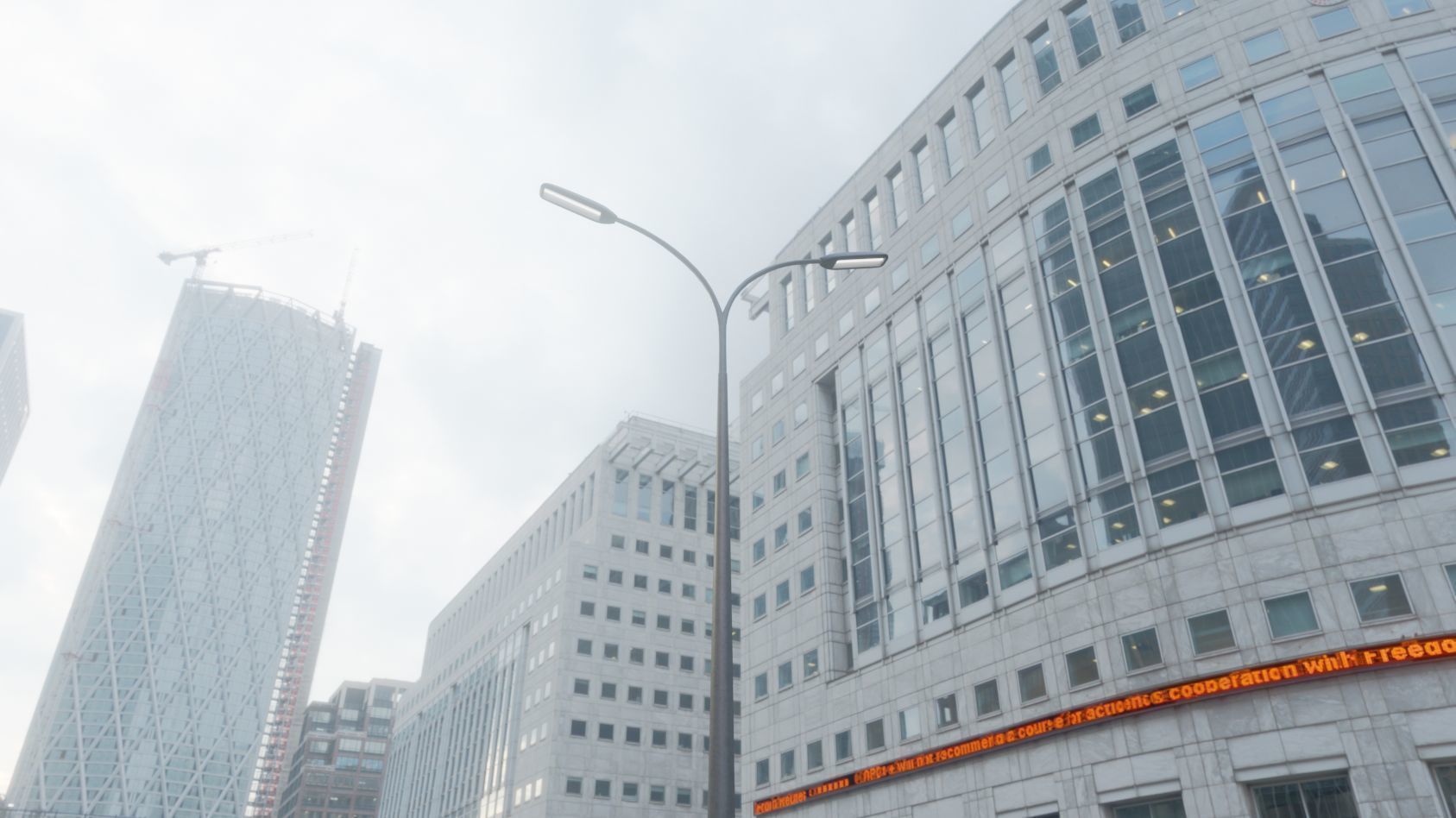 Street Light 11 version 12 6m with pole 4 Low-poly 3D model_59