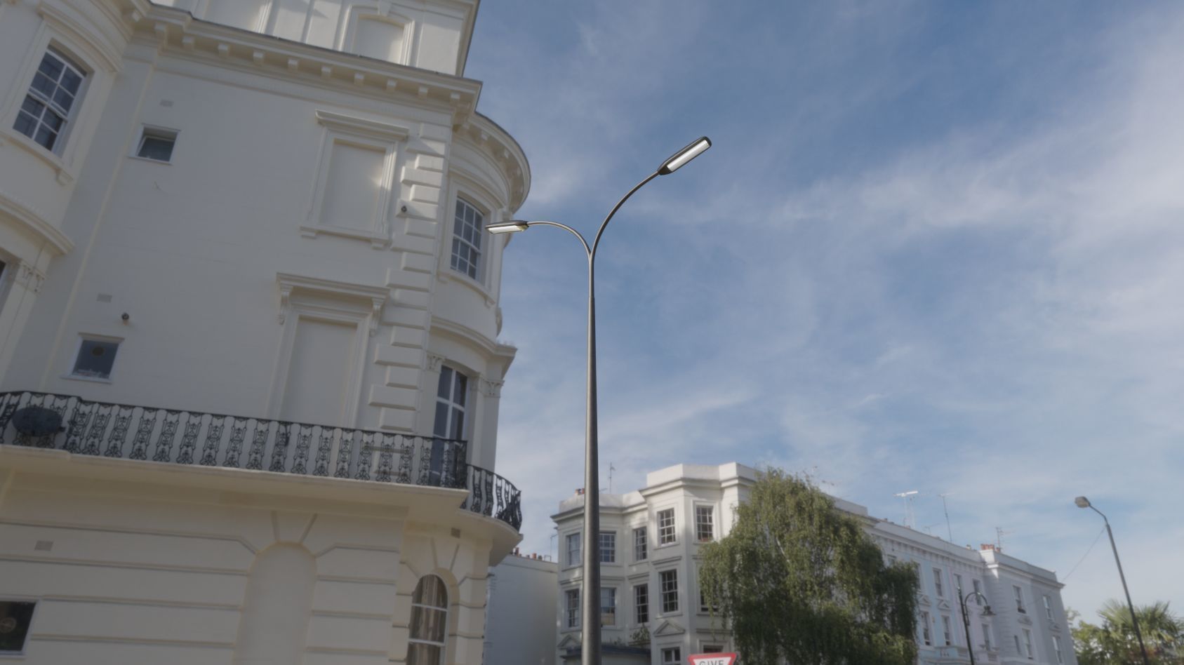 Street Light 11 version 12 6m with pole 4 Low-poly 3D model_63