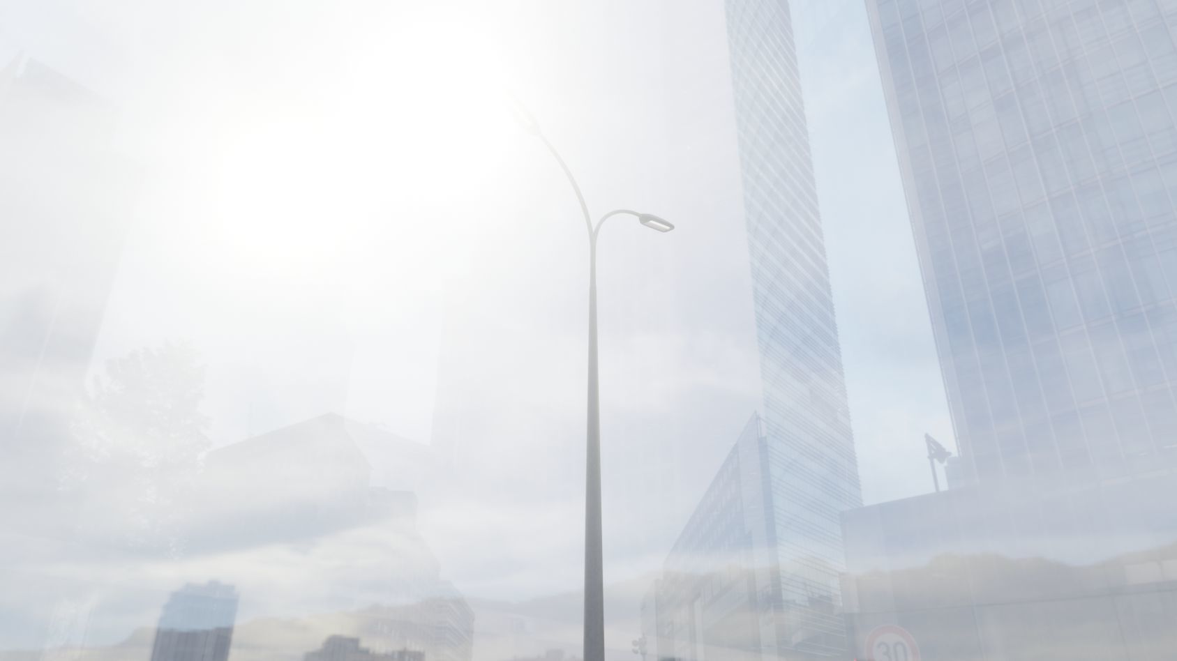 Street Light 11 version 12 6m with pole 4 Low-poly 3D model_70