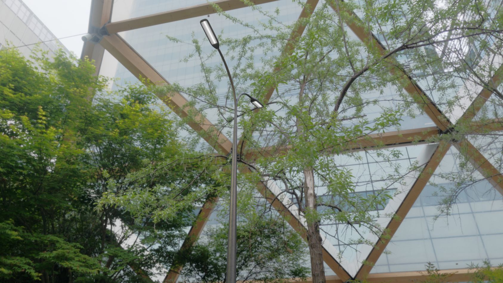 Street Light 11 version 12 6m with pole 4 Low-poly 3D model_87