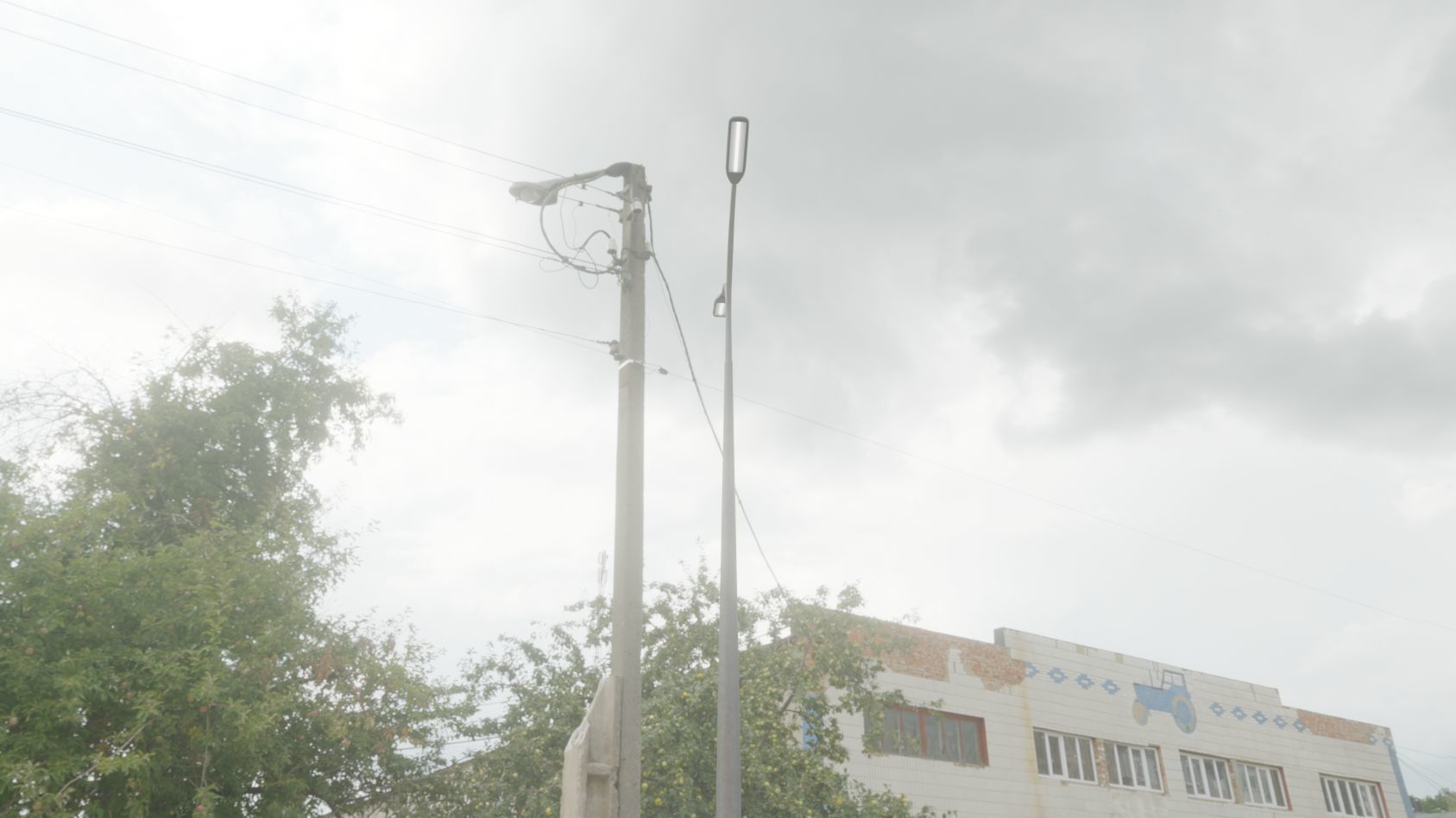 Street Light 11 version 12 6m with pole 4 Low-poly 3D model_67