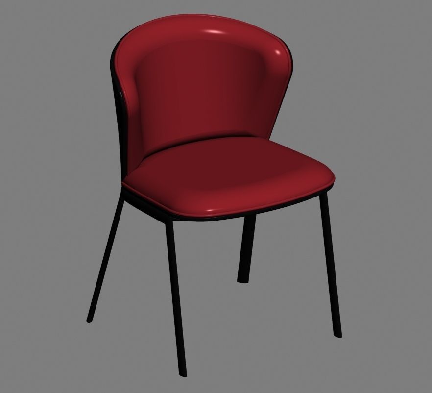chair 148 3D model_4