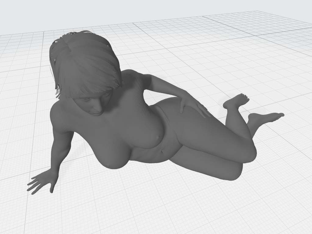 Liegende Figur gela 10-10 by stc45 3D print model_11