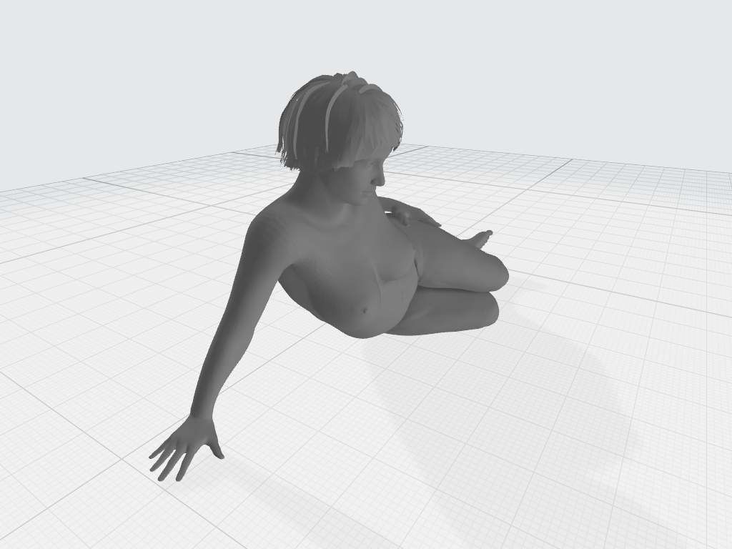 Liegende Figur gela 10-10 by stc45 3D print model_16