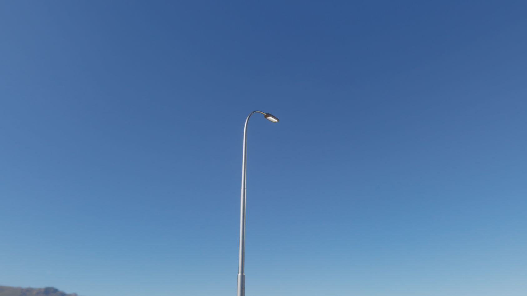 Street Light 11 version 11 6m with pole 1 Low-poly 3D model_70
