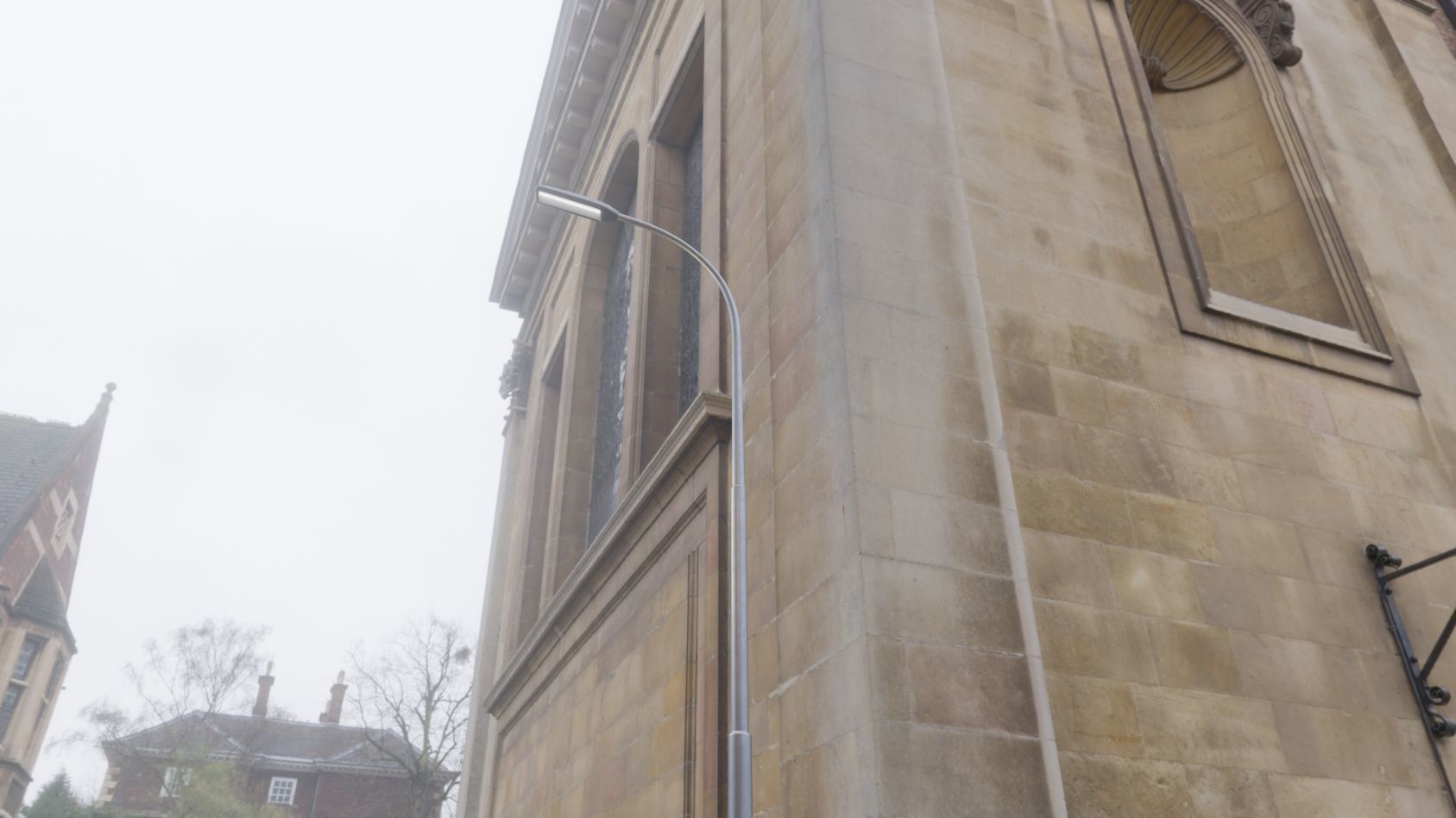 Street Light 11 version 11 6m with pole 1 Low-poly 3D model_59