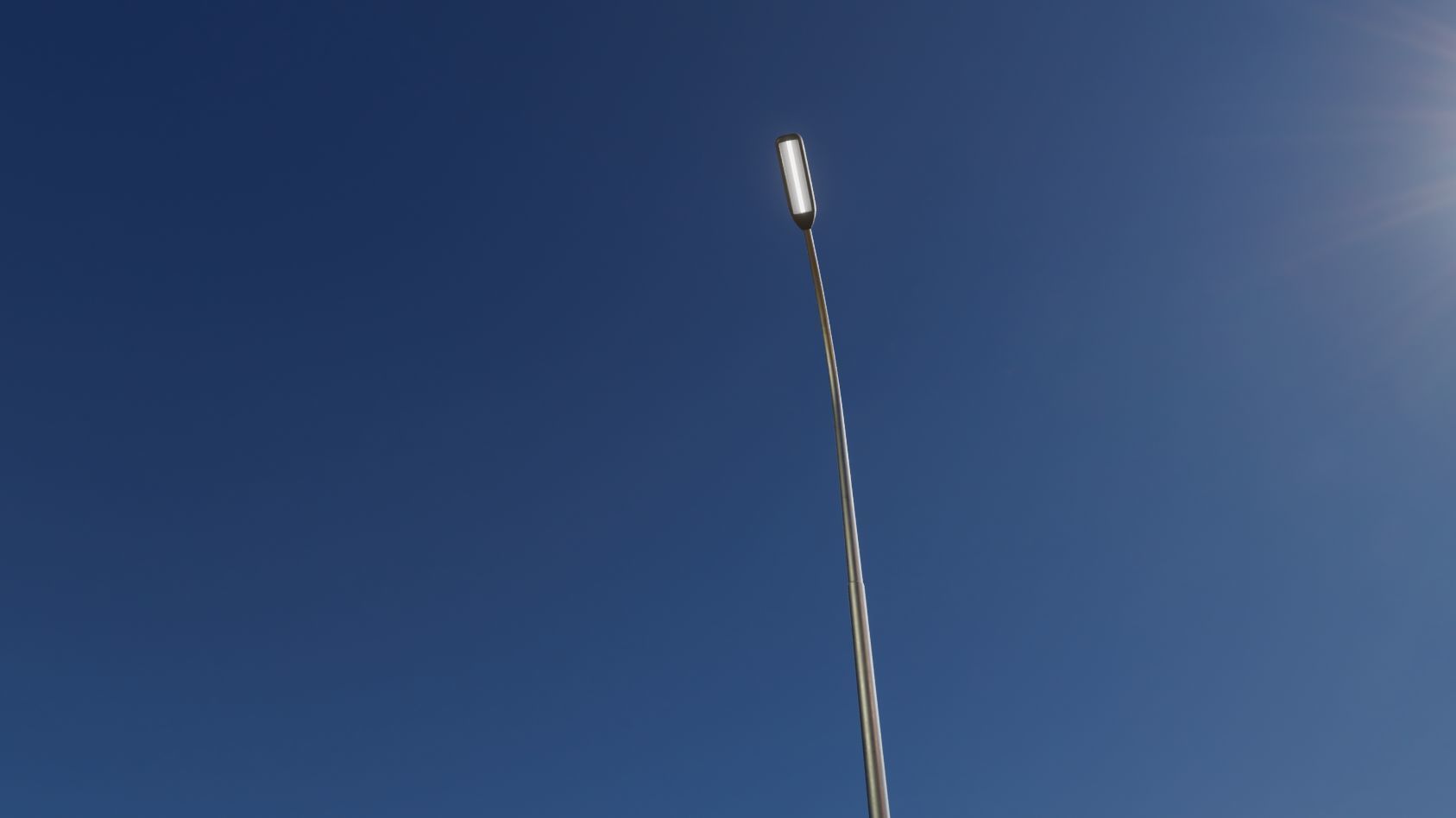 Street Light 11 version 11 6m with pole 1 Low-poly 3D model_85