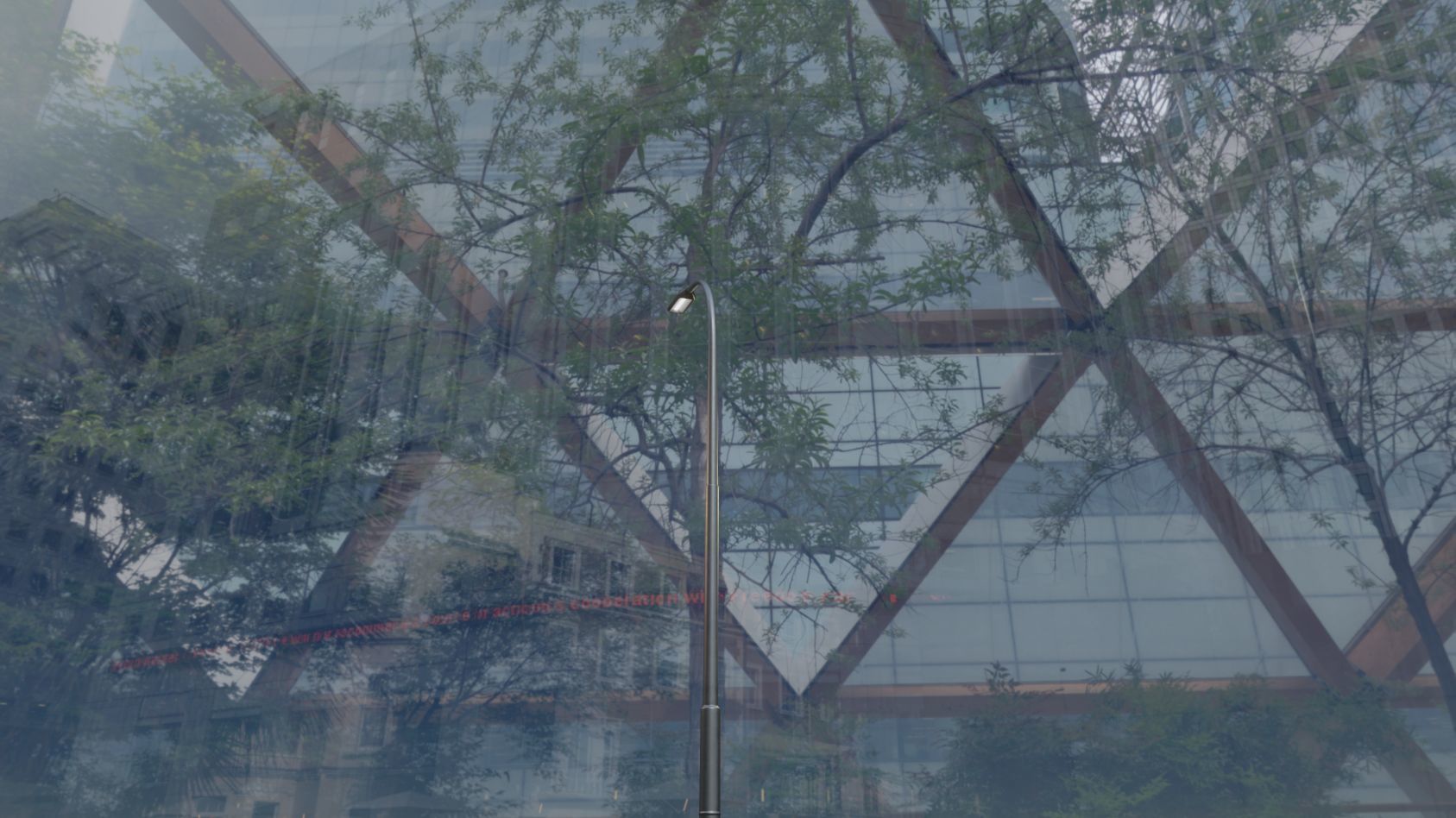 Street Light 11 version 11 6m with pole 1 Low-poly 3D model_33