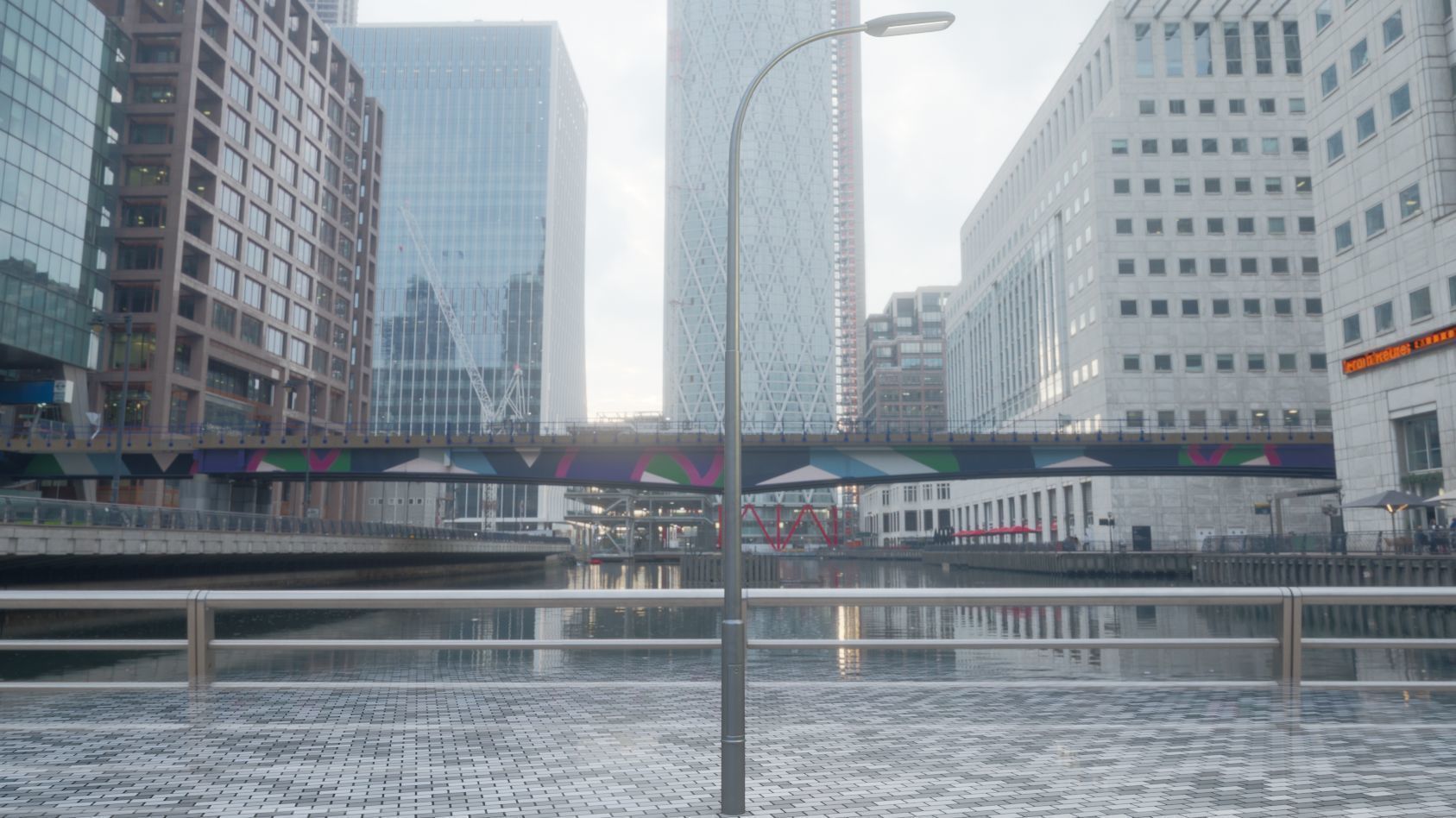 Street Light 11 version 11 6m with pole 1 Low-poly 3D model_8