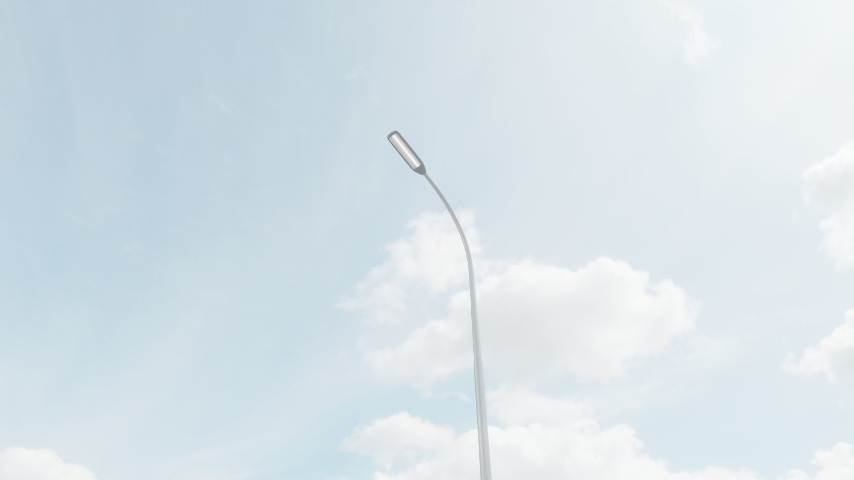 Street Light 11 version 11 6m with pole 1 Low-poly 3D model_88