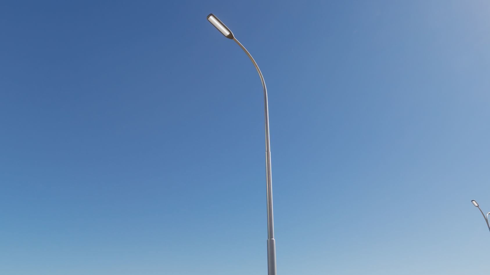 Street Light 11 version 11 6m with pole 1 Low-poly 3D model_55