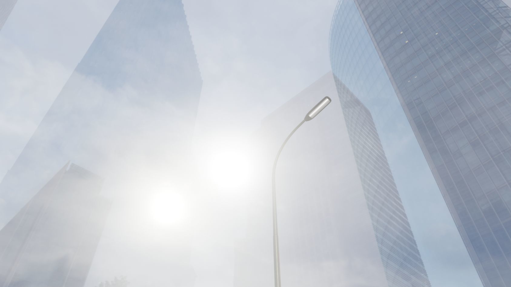 Street Light 11 version 11 6m with pole 1 Low-poly 3D model_79