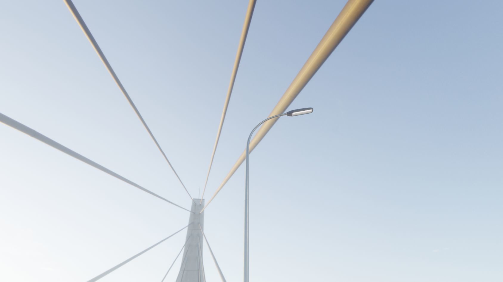 Street Light 11 version 11 6m with pole 1 Low-poly 3D model_75