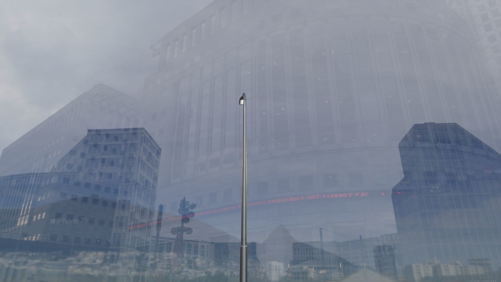 Street Light 11 version 11 6m with pole 1 Low-poly 3D model_34