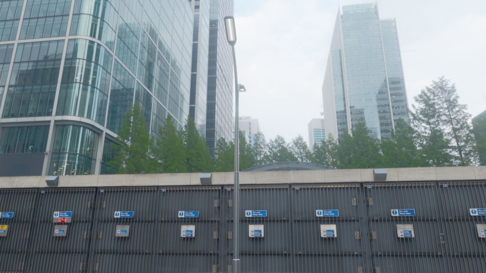 Street Light 11 version 10 6m with pole 4 Low-poly 3D model_5