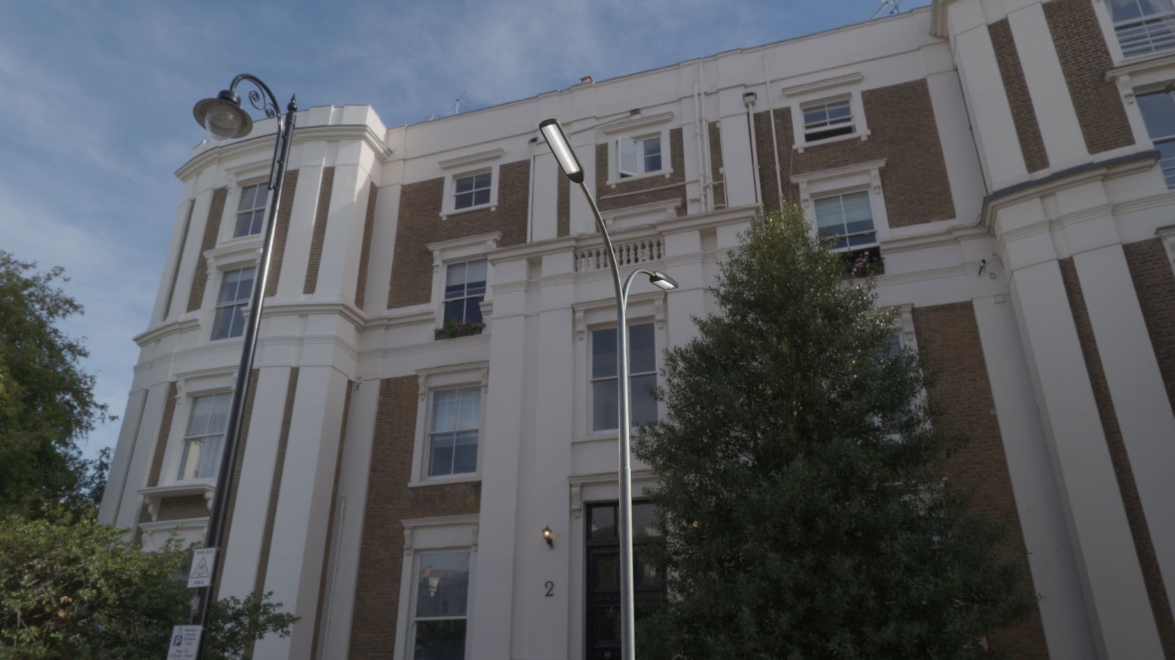 Street Light 11 version 10 6m with pole 4 Low-poly 3D model_37