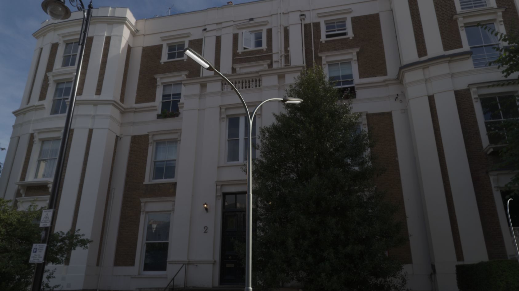 Street Light 11 version 10 6m with pole 4 Low-poly 3D model_8