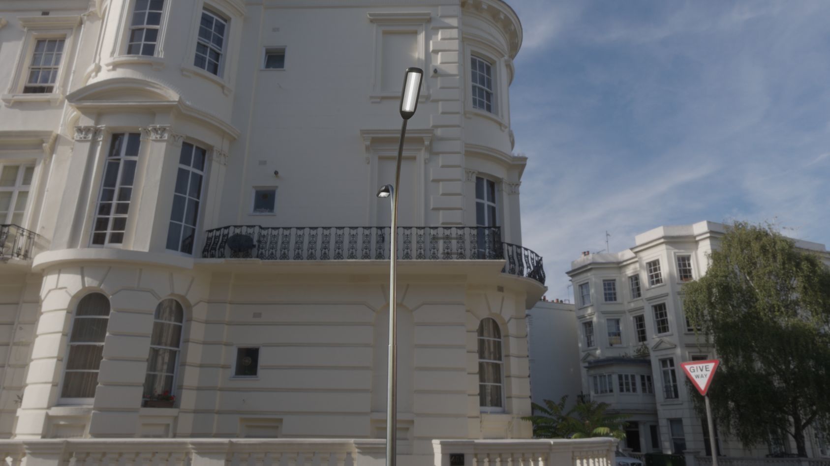 Street Light 11 version 10 6m with pole 4 Low-poly 3D model_52