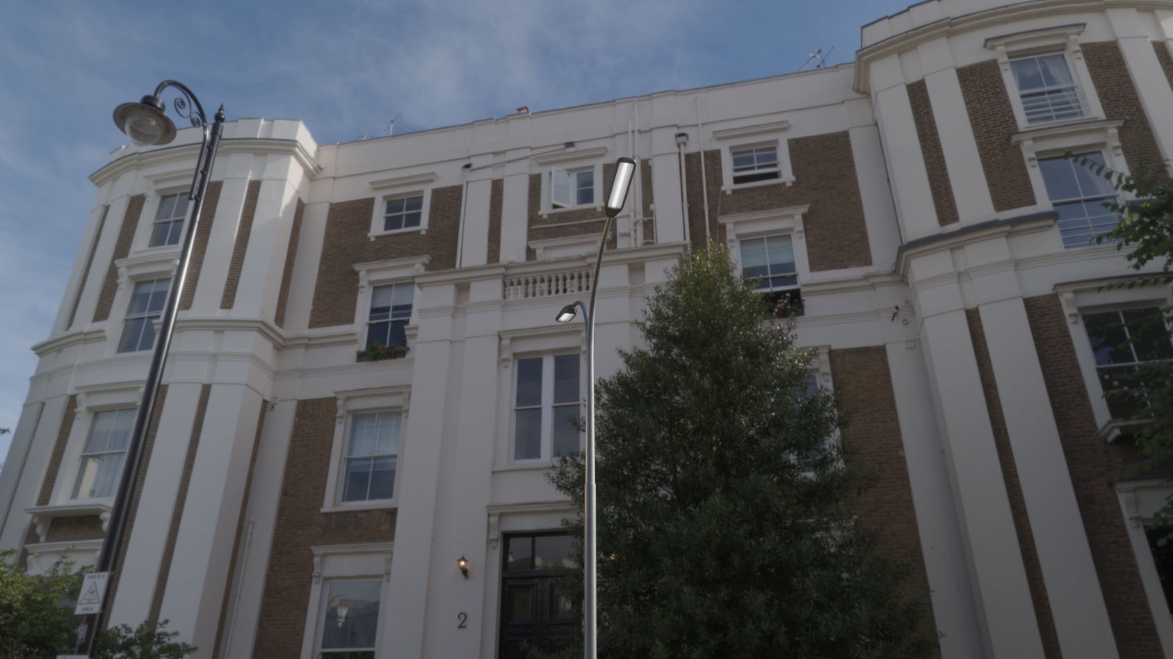 Street Light 11 version 10 6m with pole 4 Low-poly 3D model_67