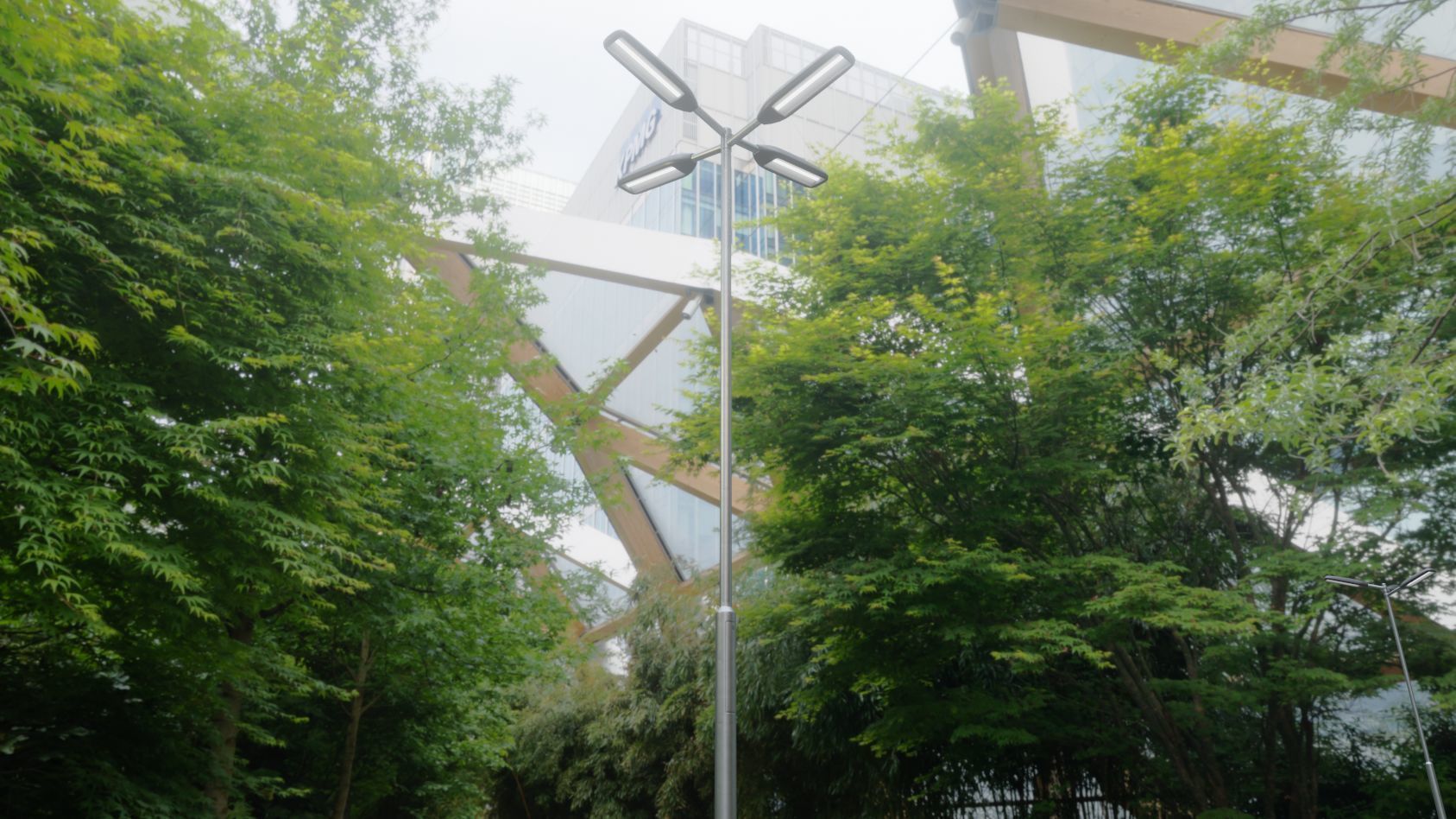 Street Light 11 version 9 5m with pole 2 Low-poly 3D model_57