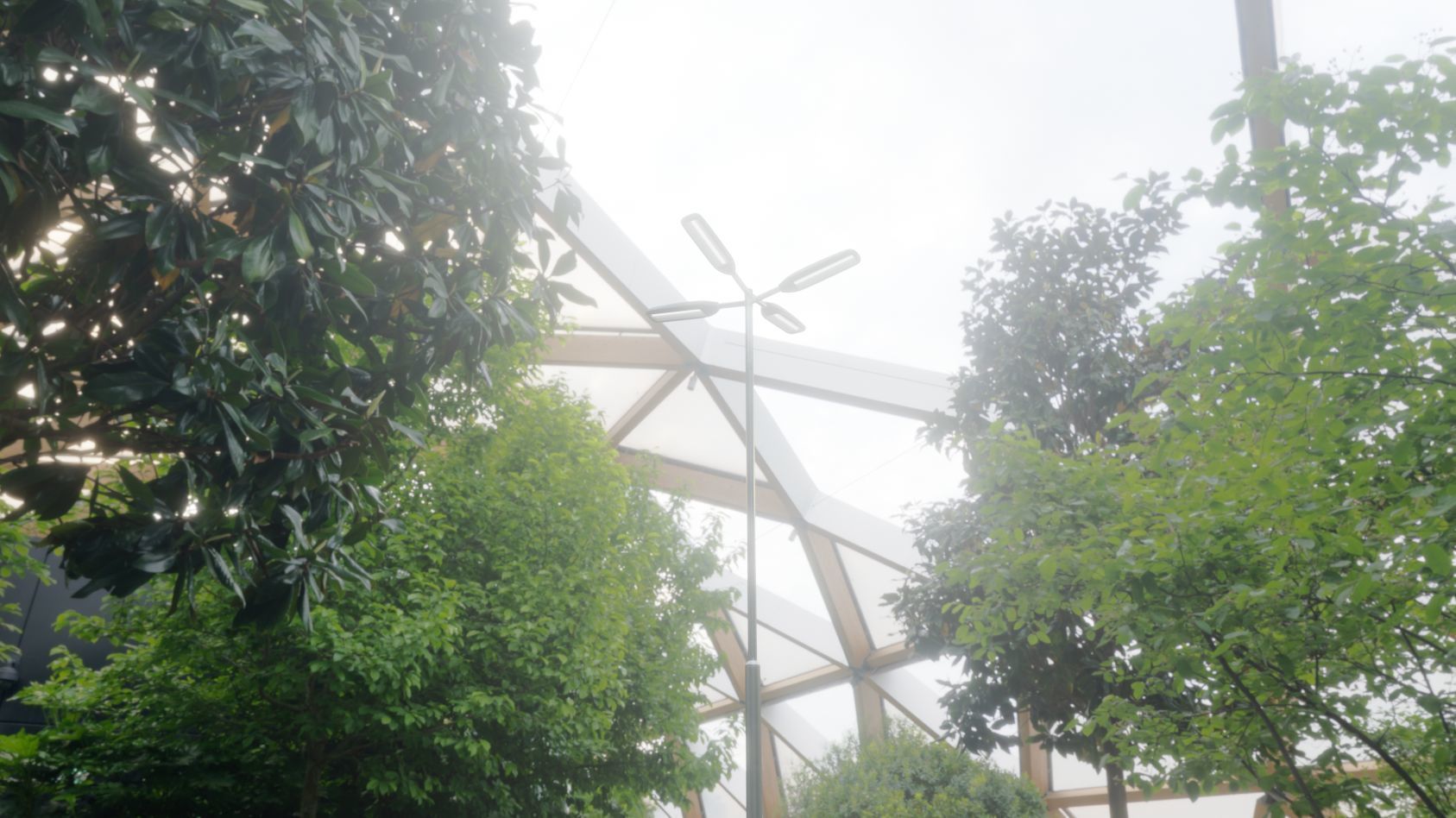 Street Light 11 version 9 5m with pole 2 Low-poly 3D model_72