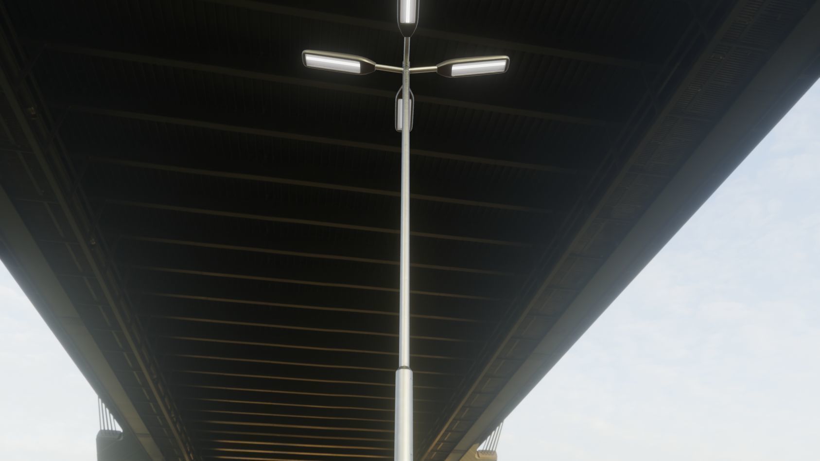 Street Light 11 version 9 5m with pole 2 Low-poly 3D model_23