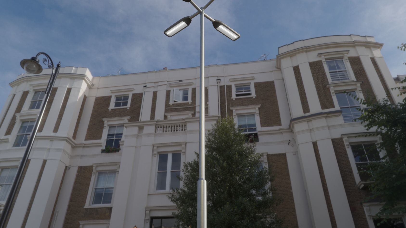 Street Light 11 version 9 5m with pole 2 Low-poly 3D model_18