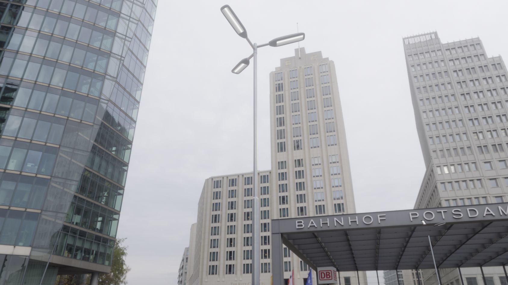 Street Light 11 version 8 5m with pole 2 Low-poly 3D model_41