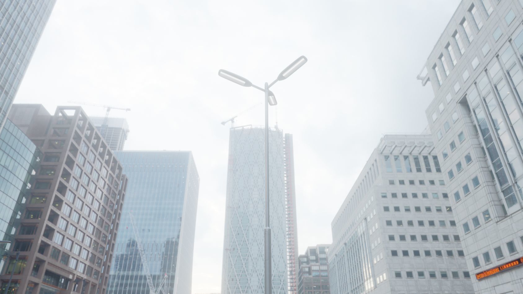 Street Light 11 version 8 5m with pole 2 Low-poly 3D model_68