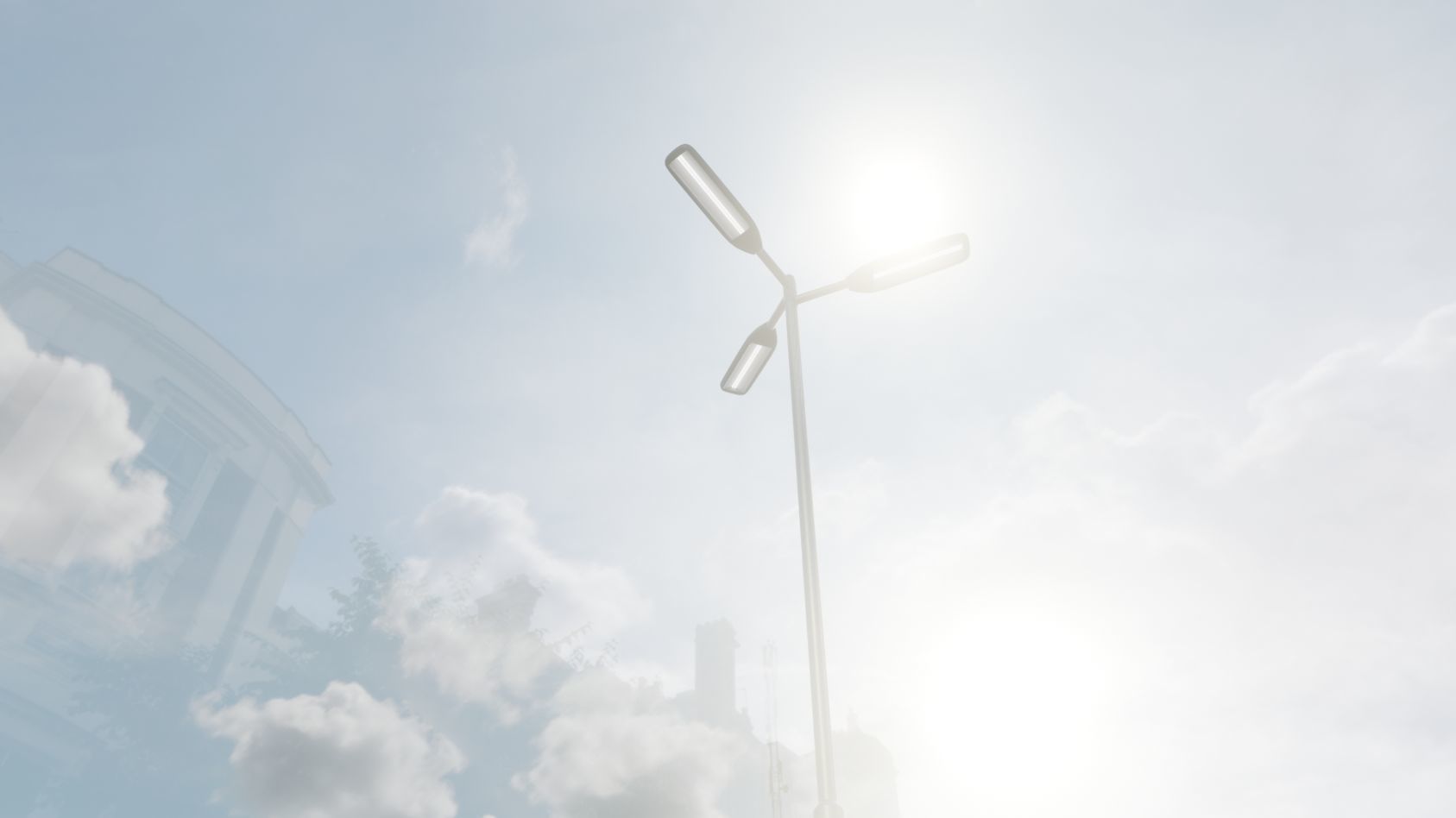 Street Light 11 version 8 5m with pole 2 Low-poly 3D model_21