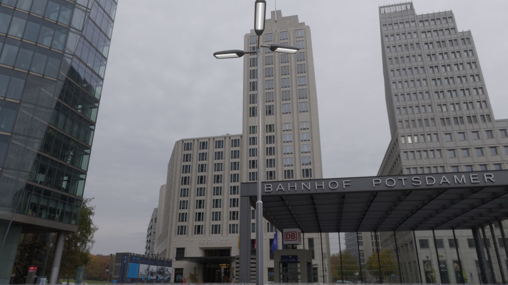 Street Light 11 version 8 5m with pole 2 Low-poly 3D model_71