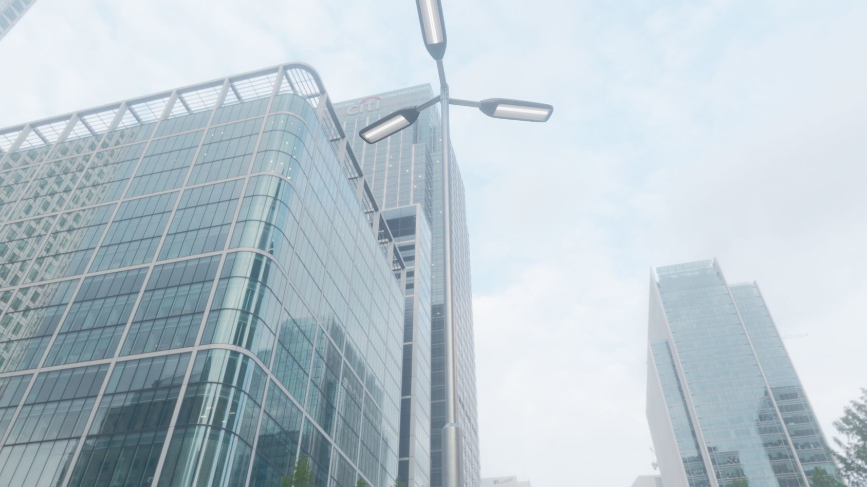 Street Light 11 version 8 5m with pole 2 Low-poly 3D model_83