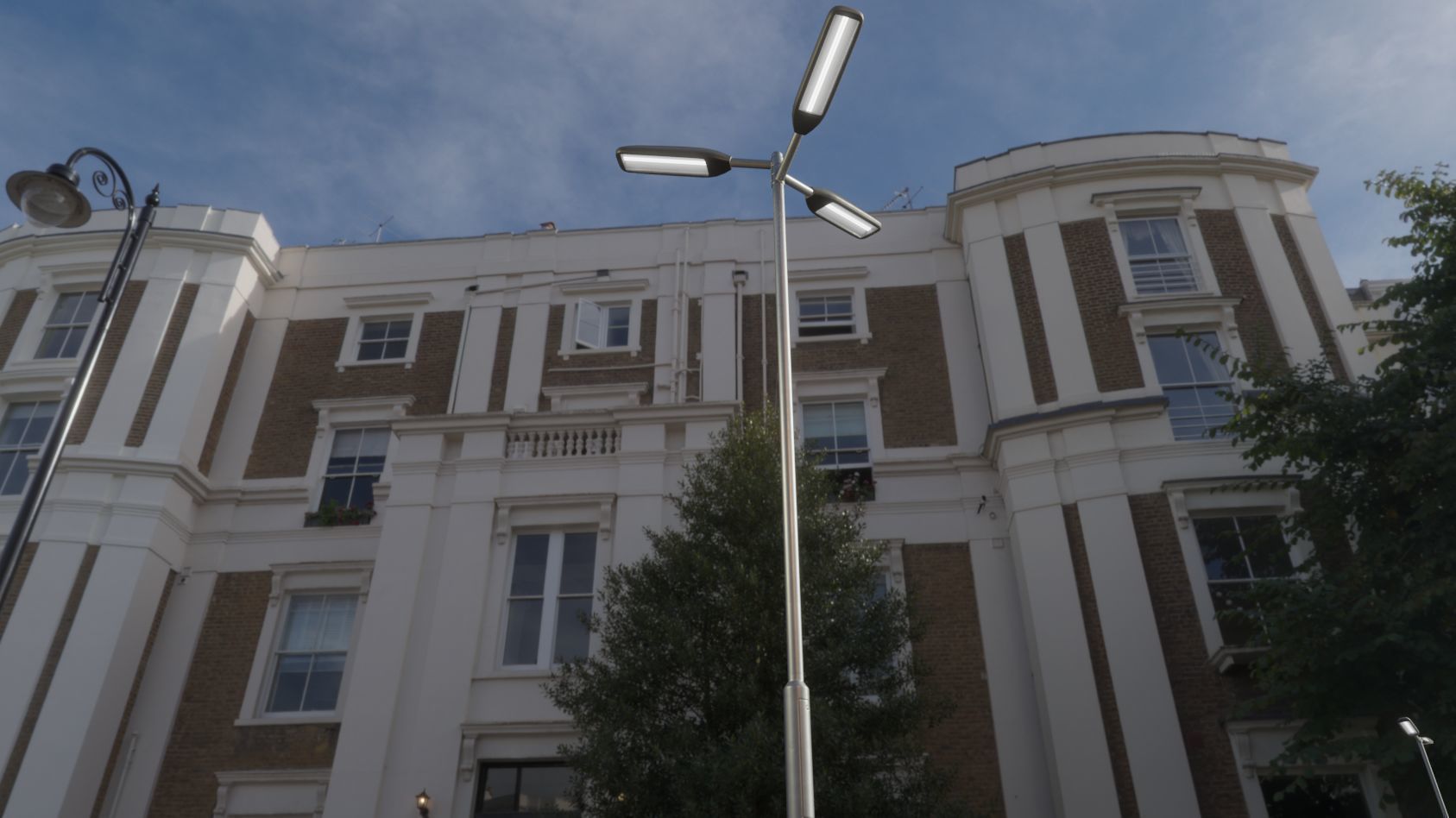 Street Light 11 version 8 5m with pole 2 Low-poly 3D model_27
