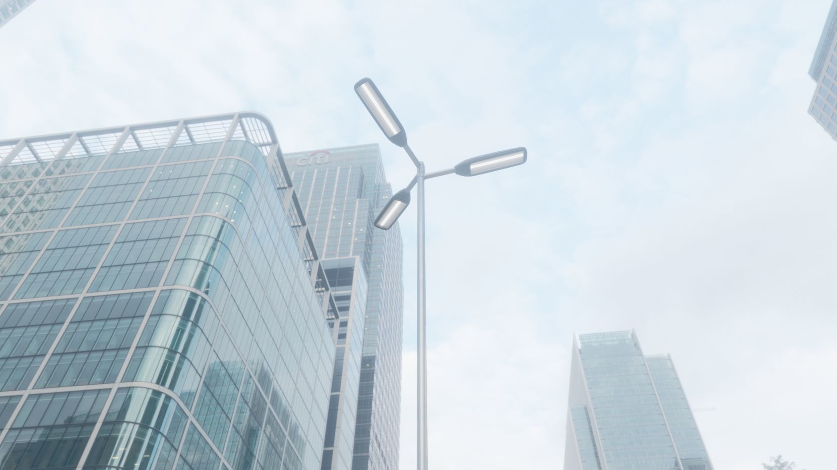 Street Light 11 version 8 5m with pole 2 Low-poly 3D model_53