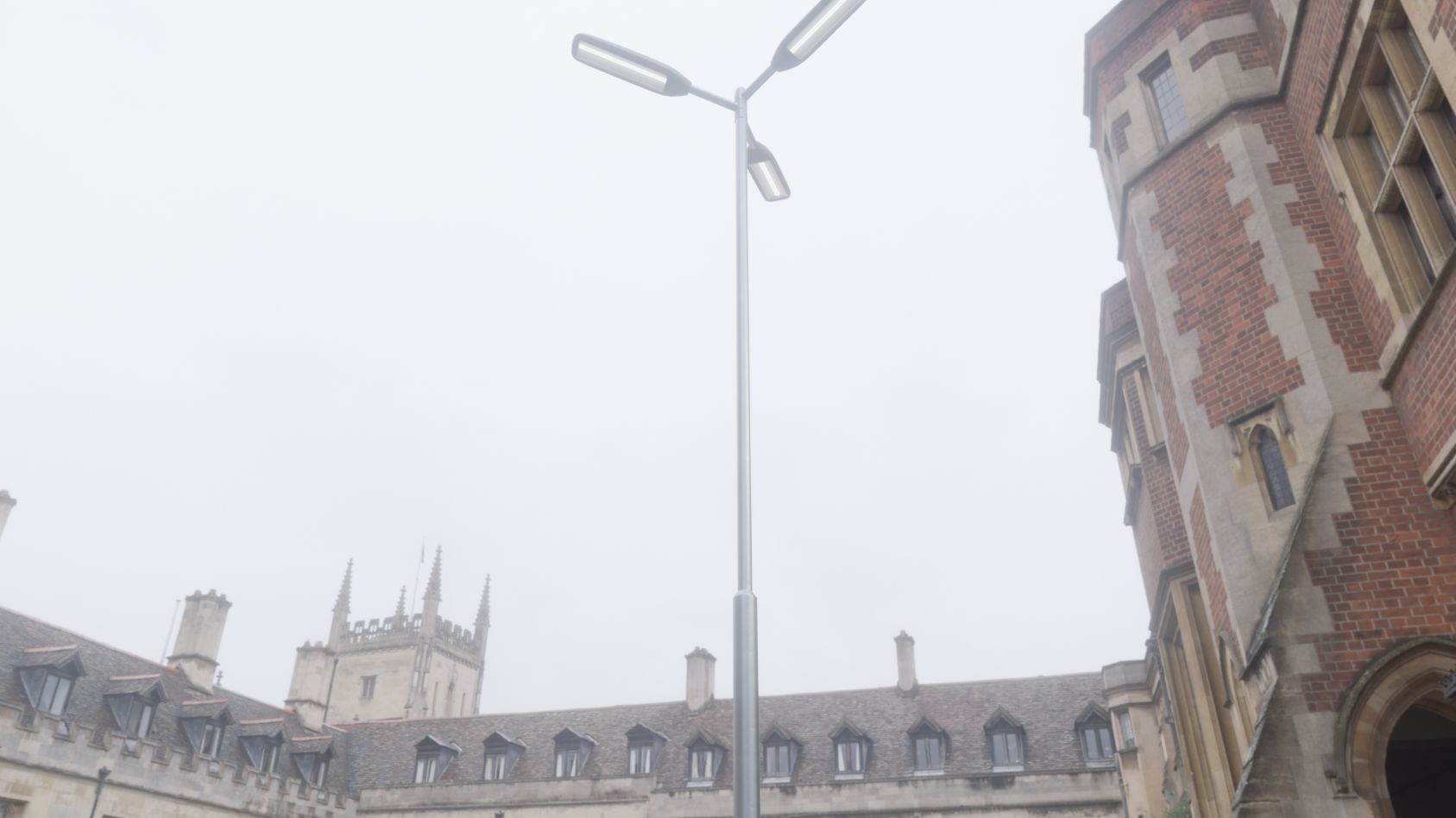 Street Light 11 version 8 5m with pole 2 Low-poly 3D model_44