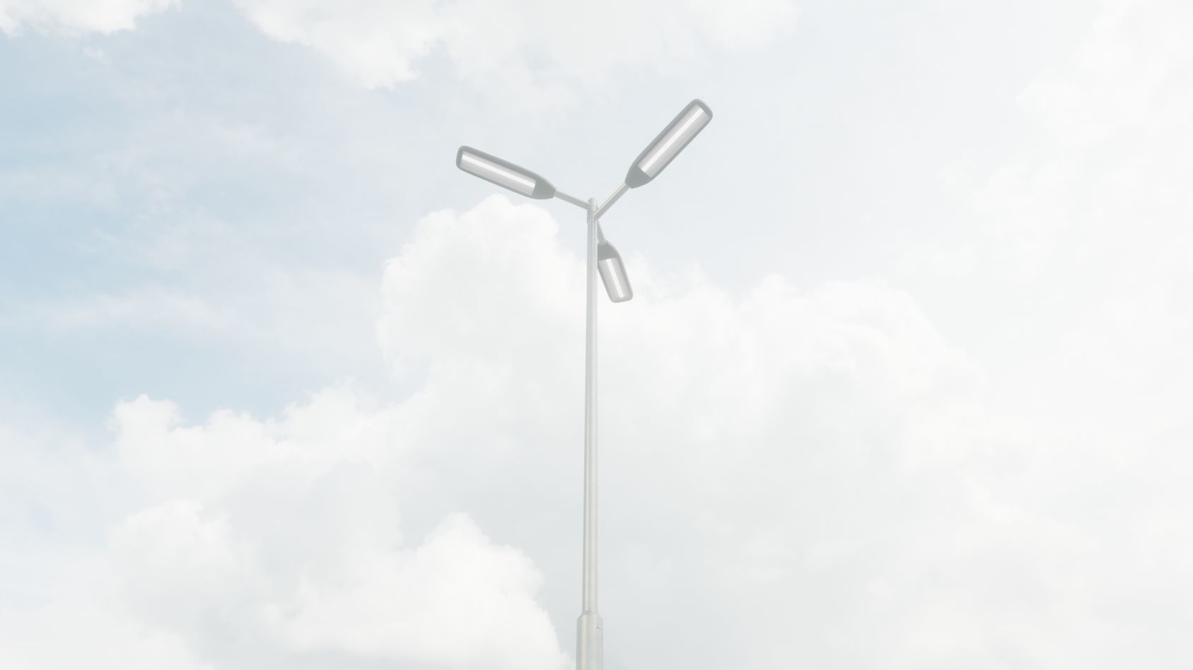 Street Light 11 version 8 5m with pole 2 Low-poly 3D model_91