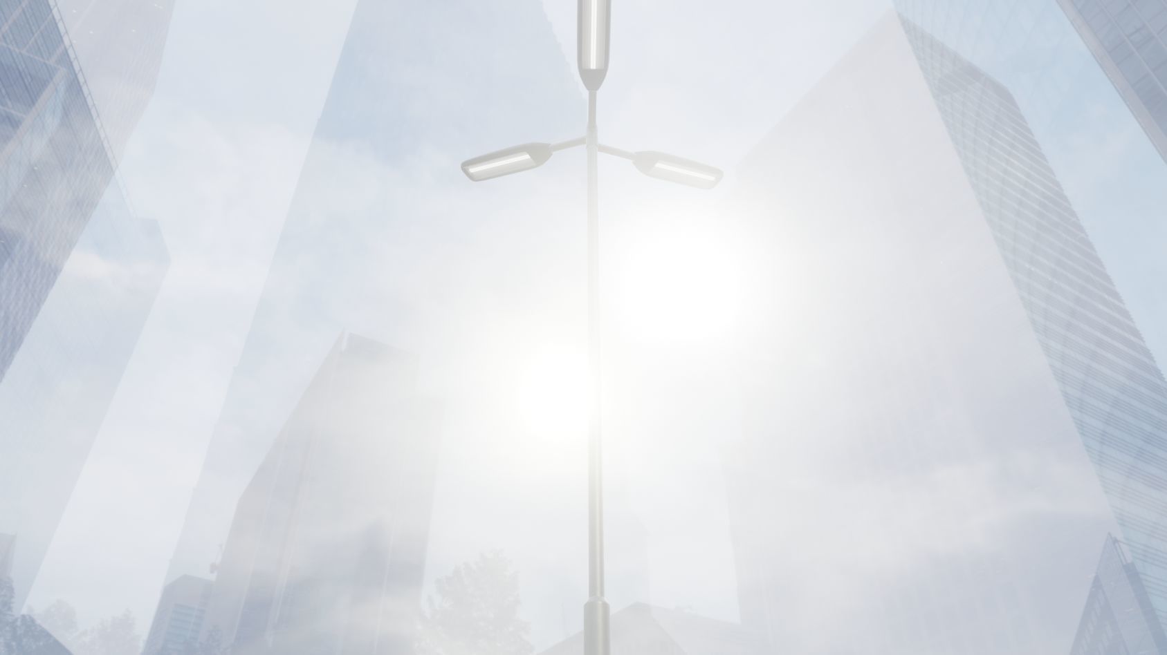 Street Light 11 version 8 5m with pole 2 Low-poly 3D model_49