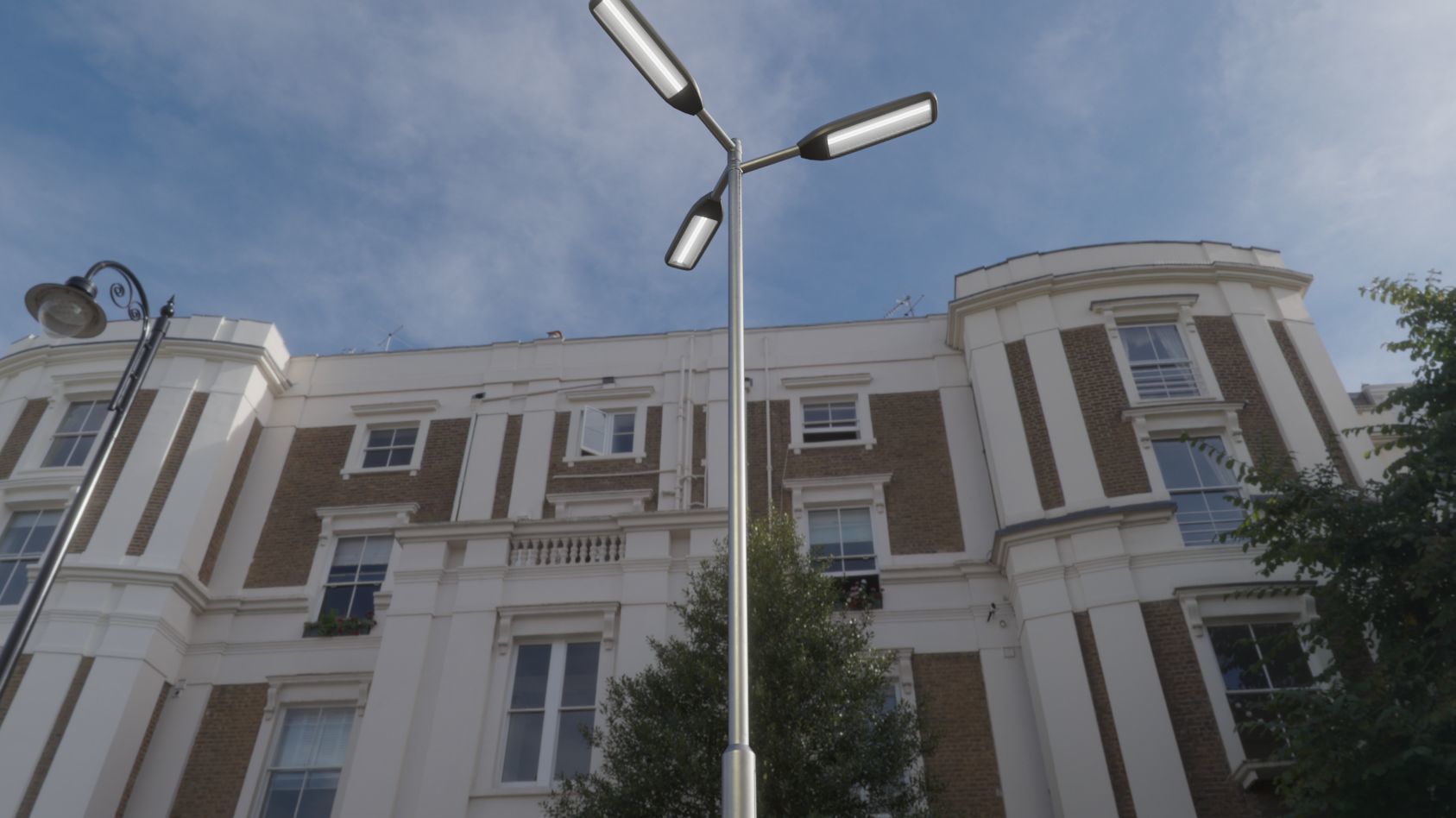 Street Light 11 version 8 5m with pole 2 Low-poly 3D model_87
