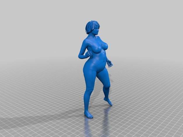 Stehende Figur gela 10-14 by stc45 3D print model_2