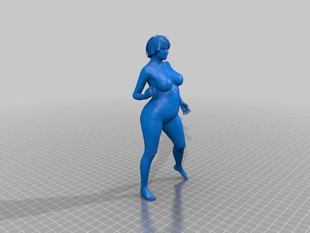 Stehende Figur gela 10-14 by stc45 3D print model_1