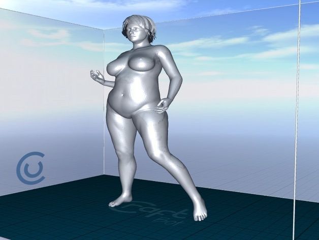 Stehende Figur gela 10-14 by stc45 3D print model_8