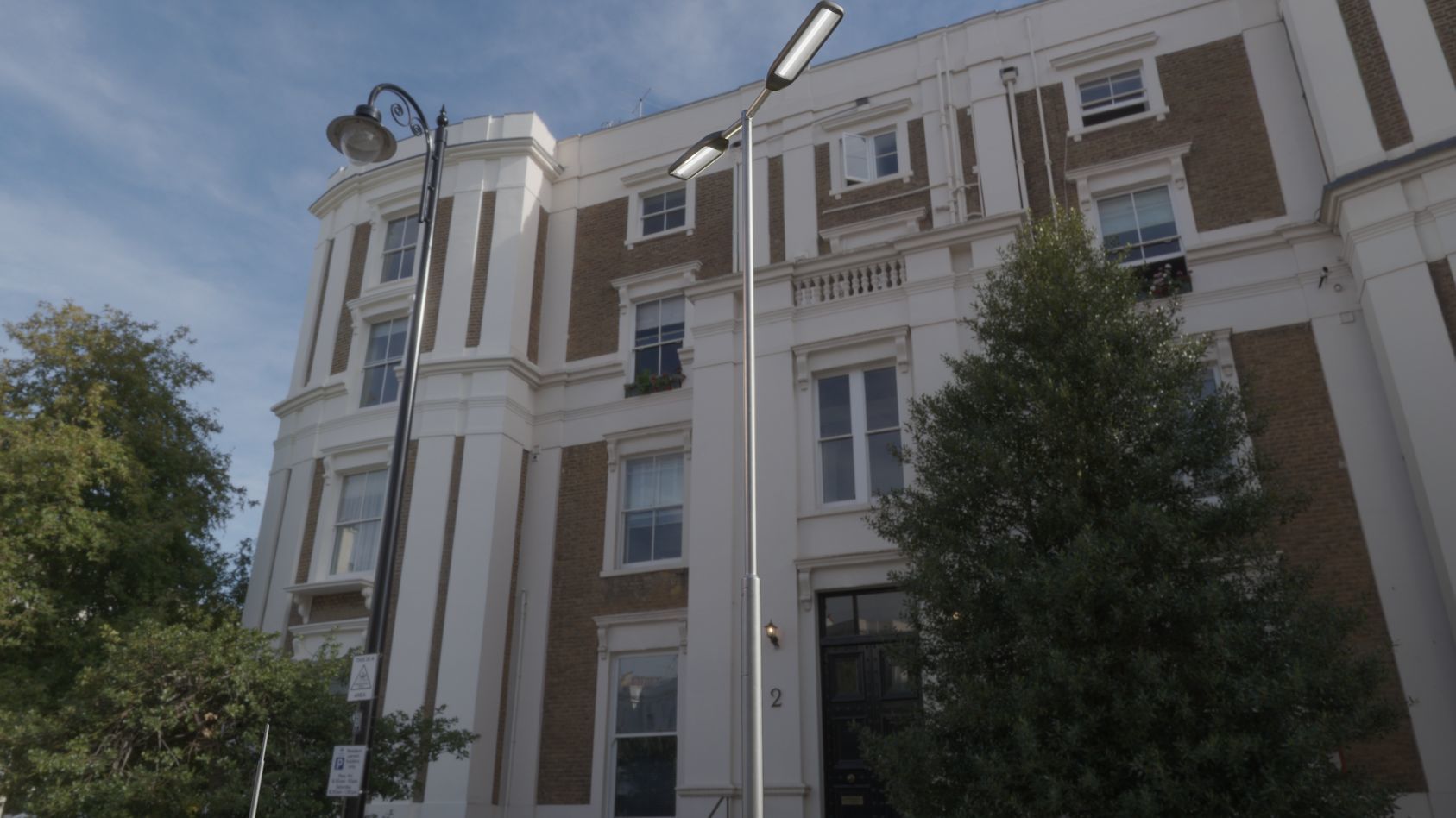 Street Light 11 version 7 5m with pole 2 Low-poly 3D model_38