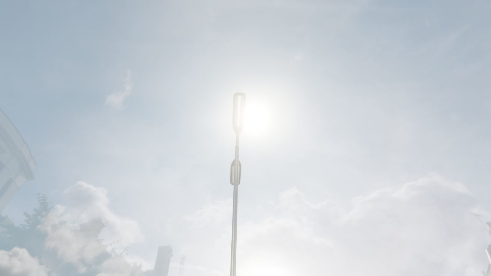 Street Light 11 version 7 5m with pole 2 Low-poly 3D model_91