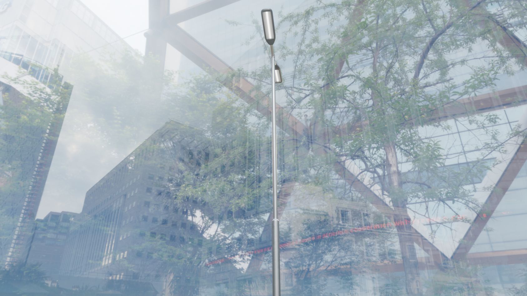 Street Light 11 version 7 5m with pole 2 Low-poly 3D model_74