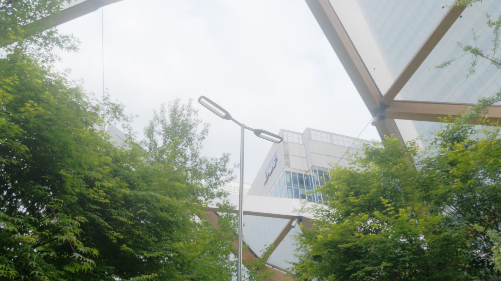 Street Light 11 version 7 5m with pole 2 Low-poly 3D model_78