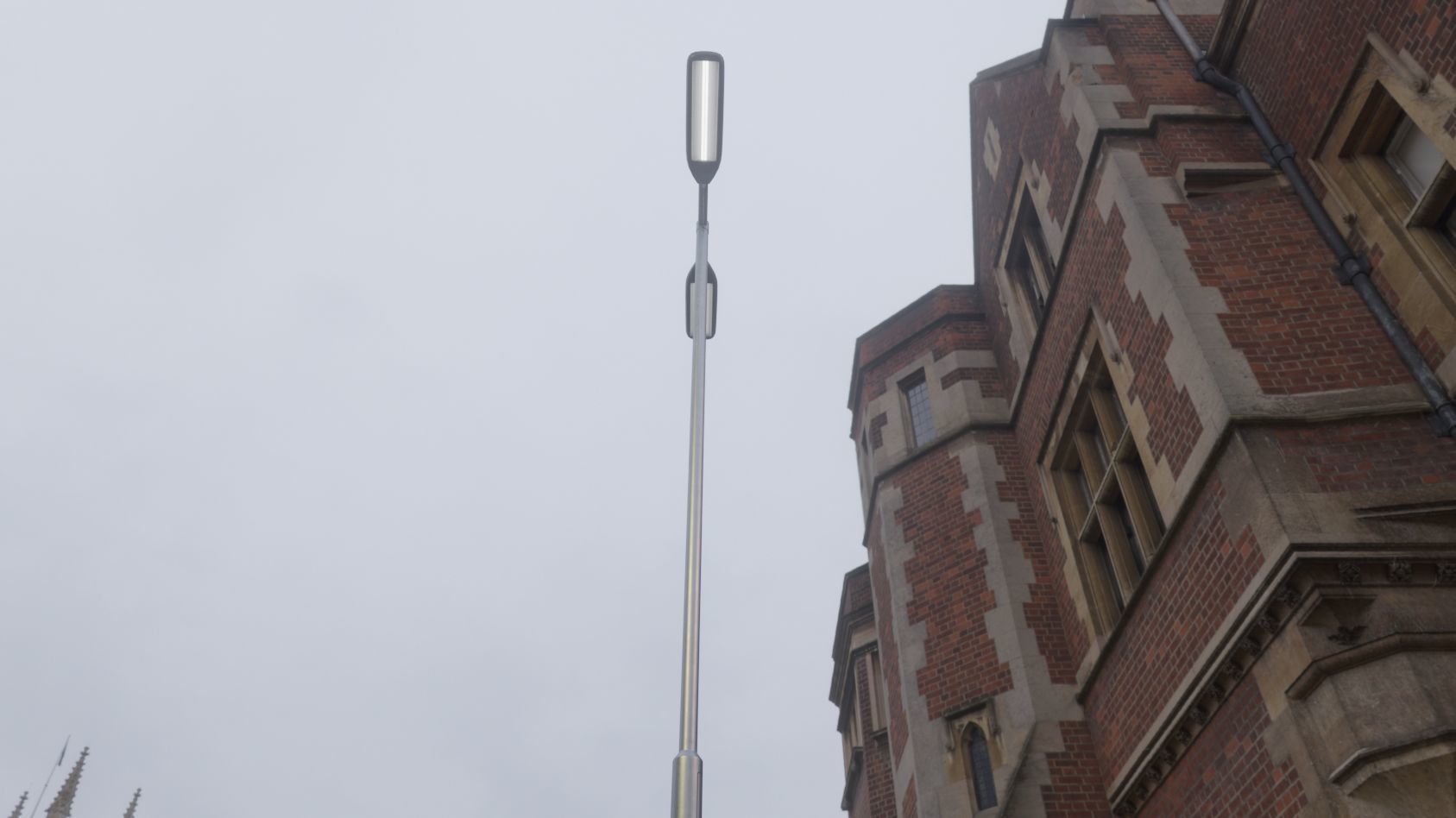 Street Light 11 version 7 5m with pole 2 Low-poly 3D model_25