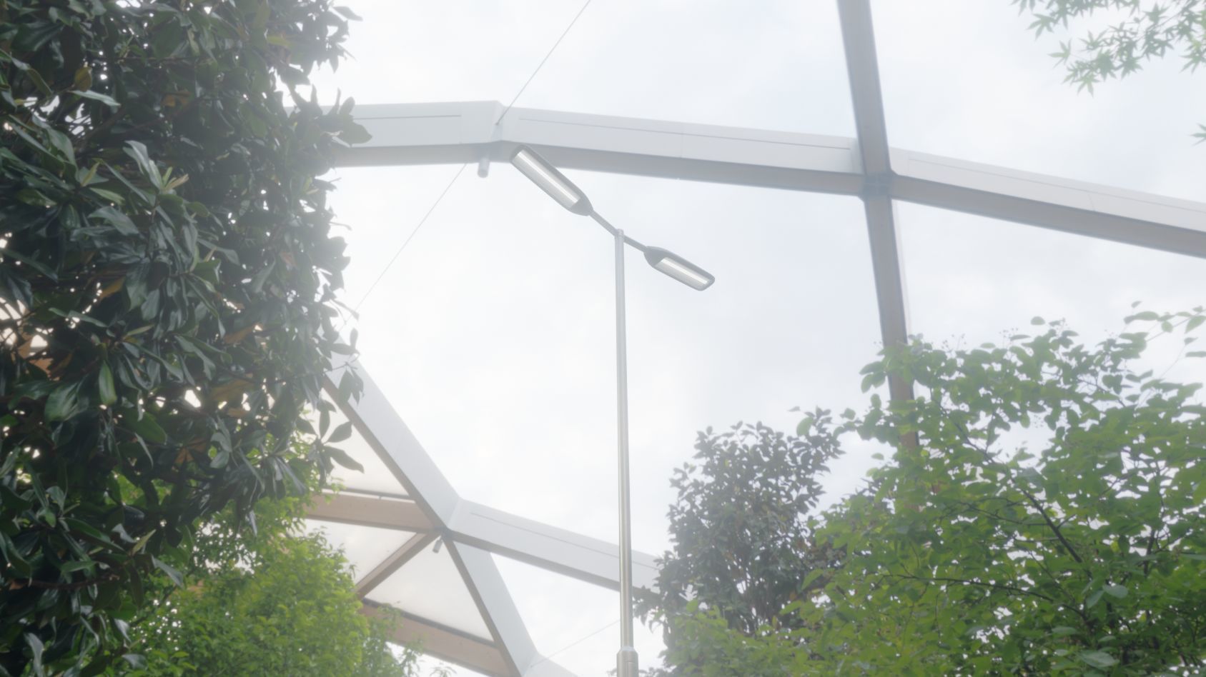 Street Light 11 version 7 5m with pole 2 Low-poly 3D model_63